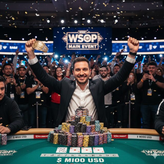 Koray Aldemir Juara WSOP Main Event 2021