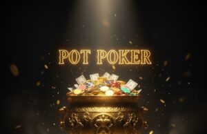 Pot Poker: Memenangkan Pot Mengumpulkan semua taruhan chip POT POKER