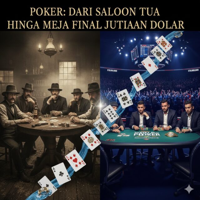 Poker Dari Saloon Tua hingga Meja Final Jutaan Dolar