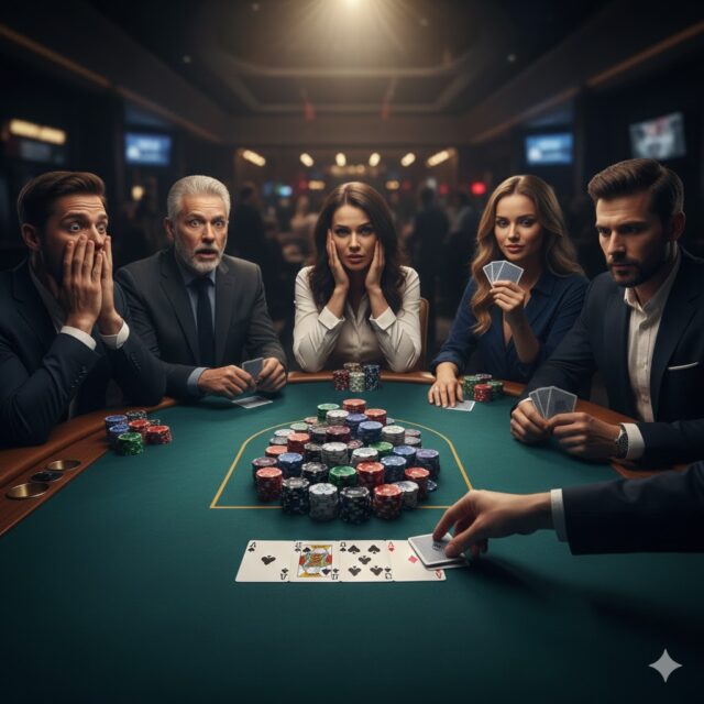 Flush dalam Poker 5 kartu