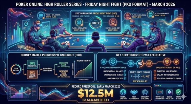 Poker Online High Roller Series Jumat, 6 Maret 2026
